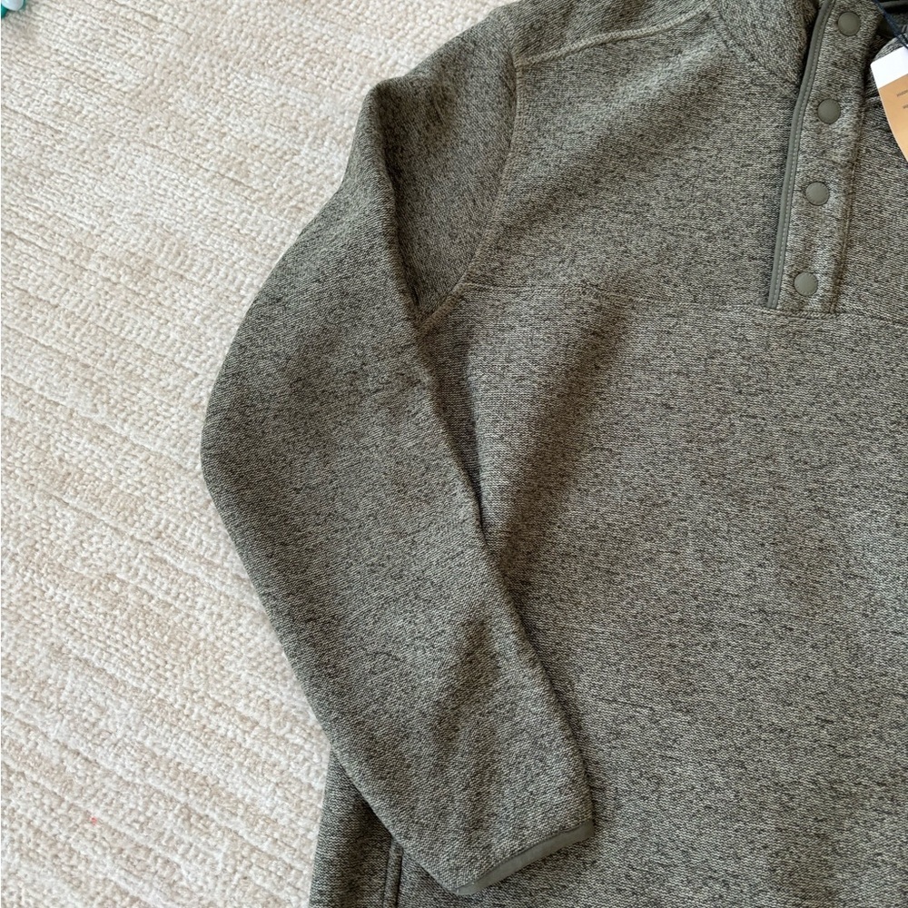 Eddie Bauer Men's Forest Green Pullover Sweater Small BRAND NEW - Picture 5 of 8